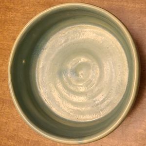 Hand made ceramic bowl (teal)